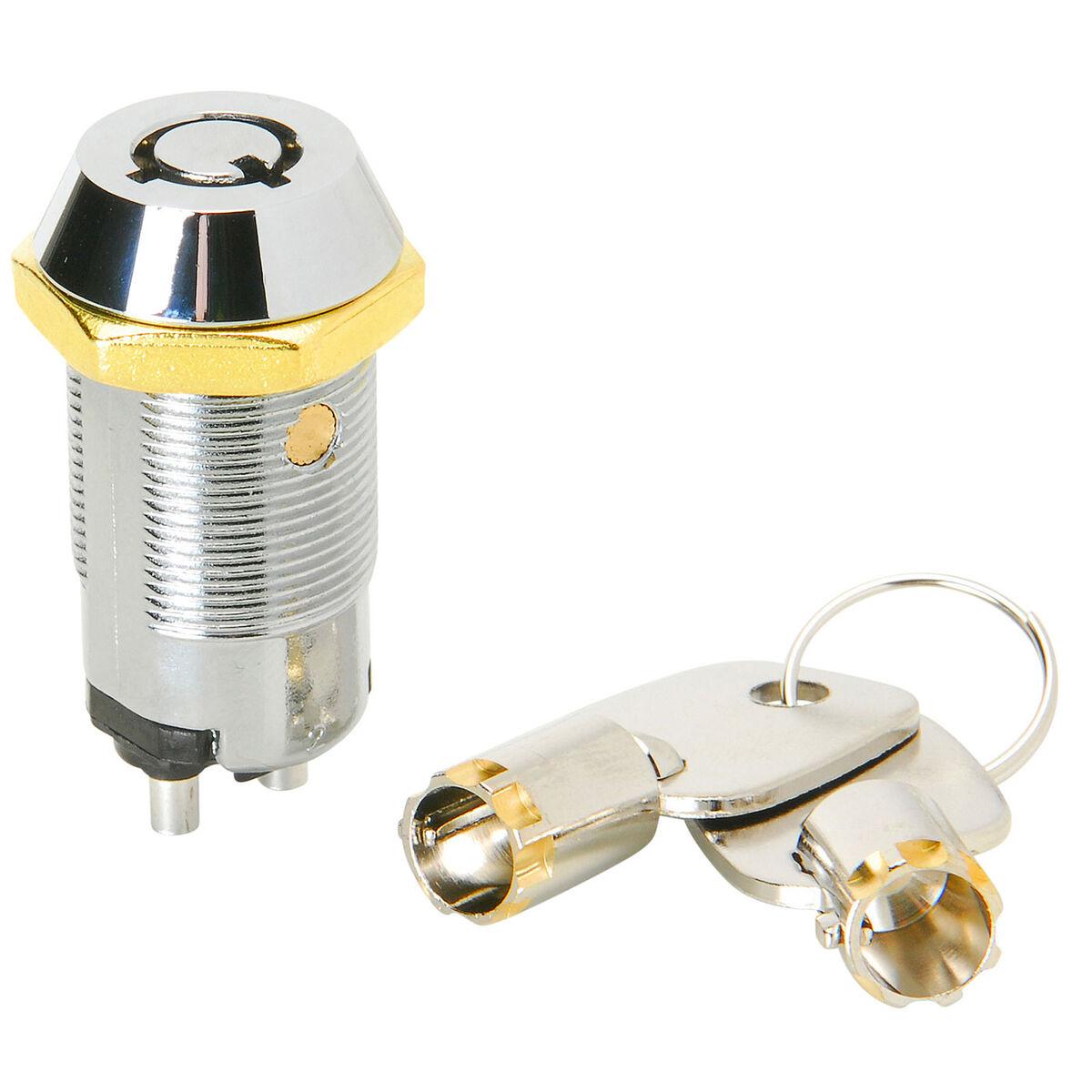 Momentary Key Switch with 2 Keys